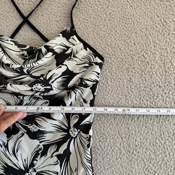 Speechless Dress Floral Midi Criss Cross Strappy New Made in USA - Picture 4 of 14